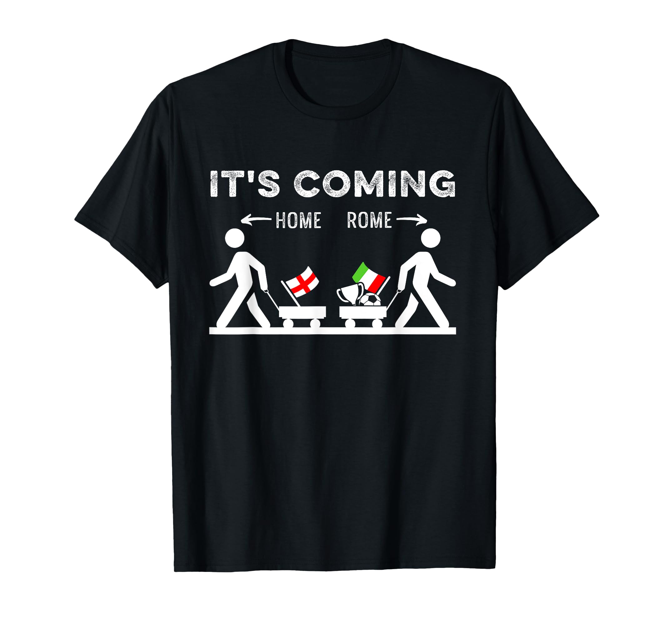 Its Coming Rome Home Football Italia T-Shirt - Aesthetic Graphic Unisex