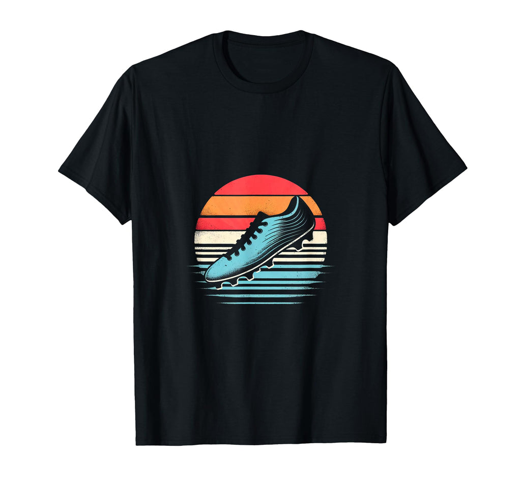 Soccer Cleat Sunset Hoodie - Fun Novelty Design Unisex