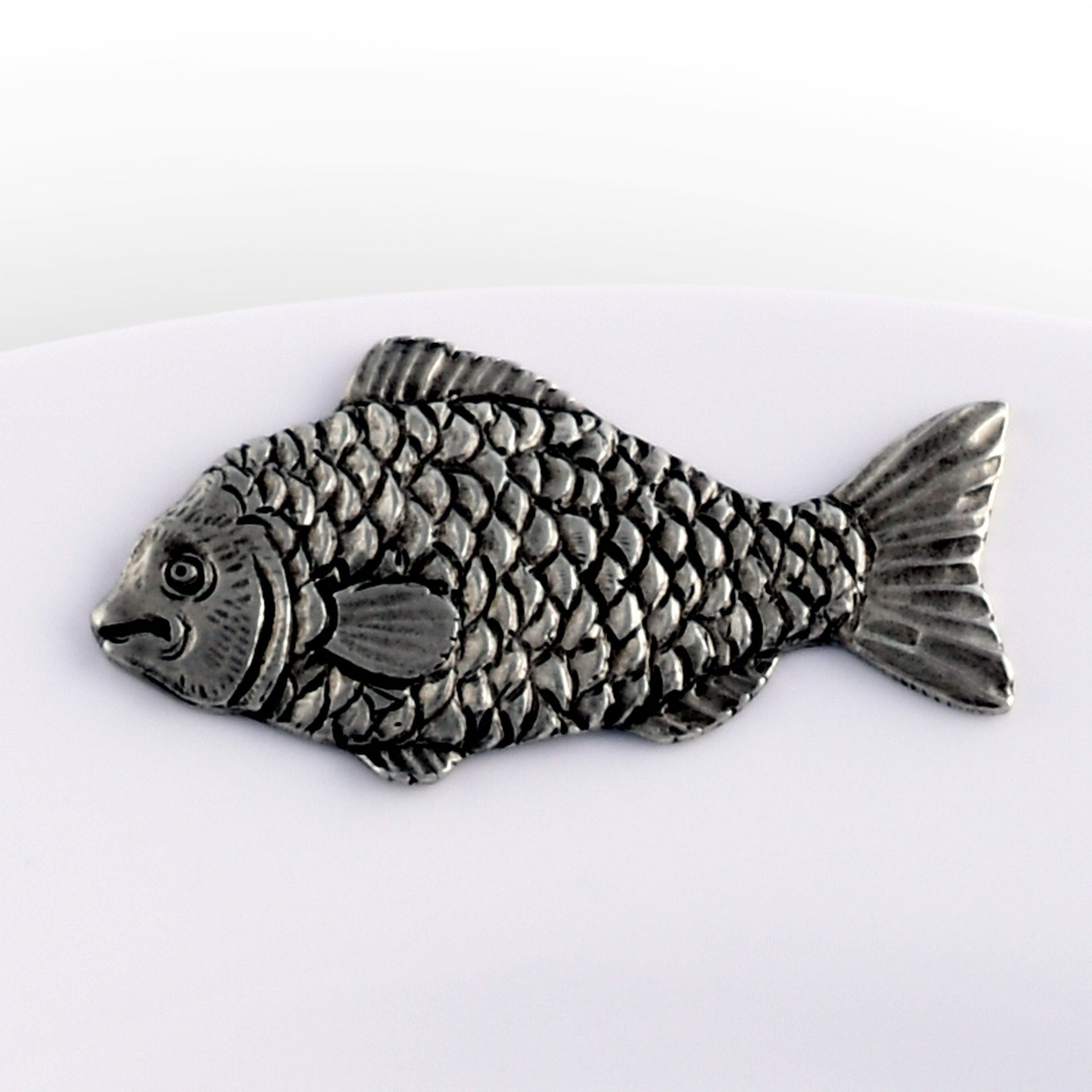 Fish Melamine Lunch Plates - Set of 4