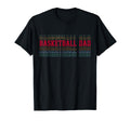 Basketball Dad Funny Layered Text T-Shirt - Custom Art Print Men Women