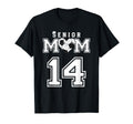 Proud Senior Soccer Mom Custom T-Shirt - Aesthetic Graphic for Adults
