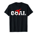 Soccer Goal Ball Fire T-Shirt - Trendy Graphic Men Women