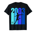 Born 2003 Soccer Gifts Co T-Shirt - Minimalist Print Unisex