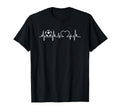 Soccer Heartbeat Love Passion Soccer T-Shirt - Casual Everyday Wear Unisex