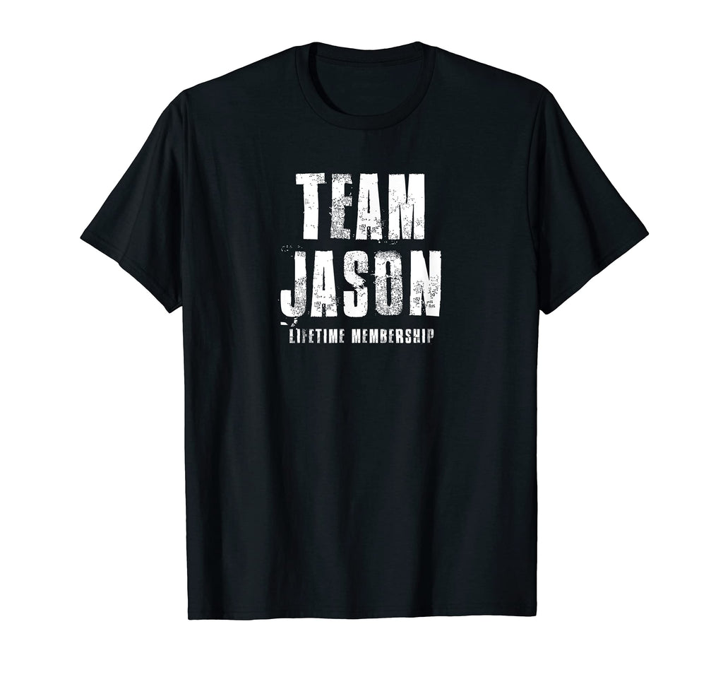 Team Jason Motivational Inspirational T-Shirt - Graphic Print Men Women