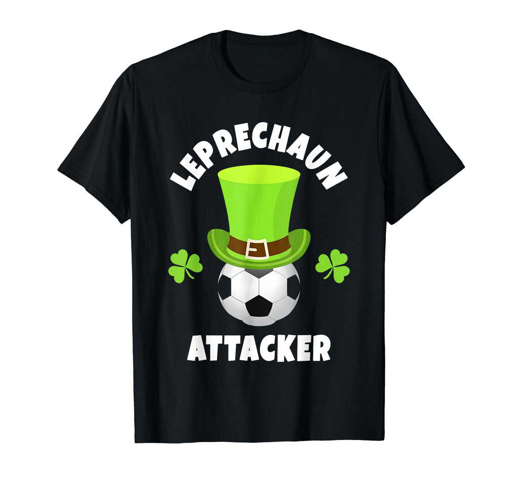 Soccer Attackers Leprechaun Attacker T-Shirt - Custom Art Print Men Women