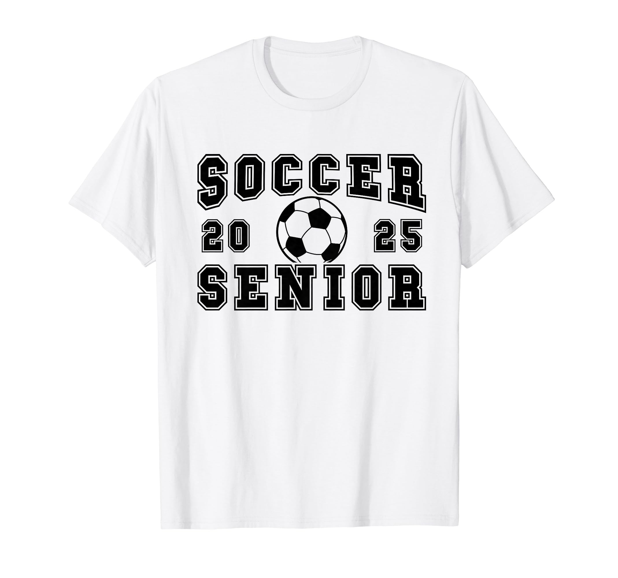 Soccer Senior Night Soccer Senior 2025 T-Shirt - Trendy Graphic for Adults