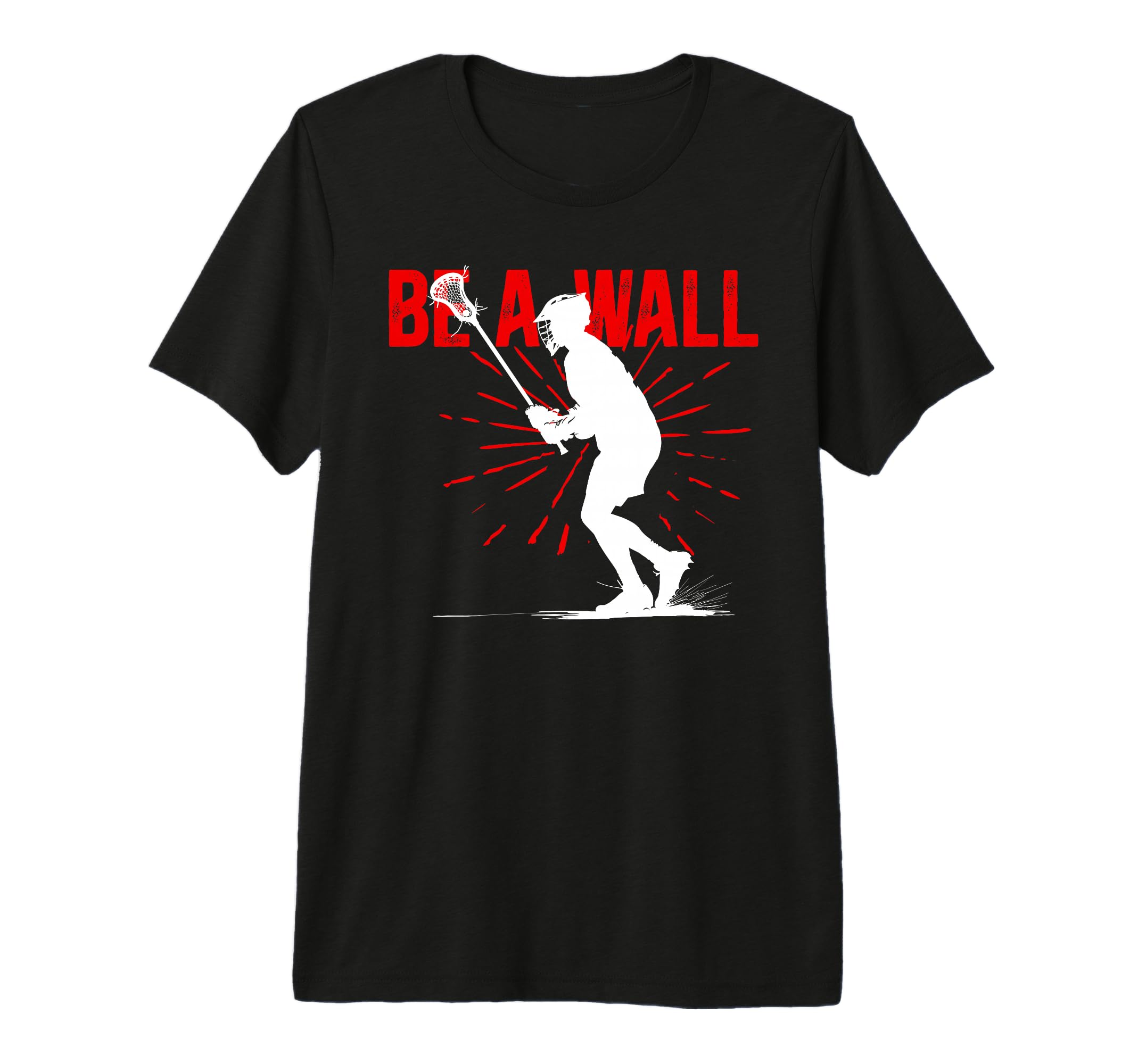 Lacrosse Goalie Funny Lacrosse Keeper T-Shirt - Trendy Graphic for Adults