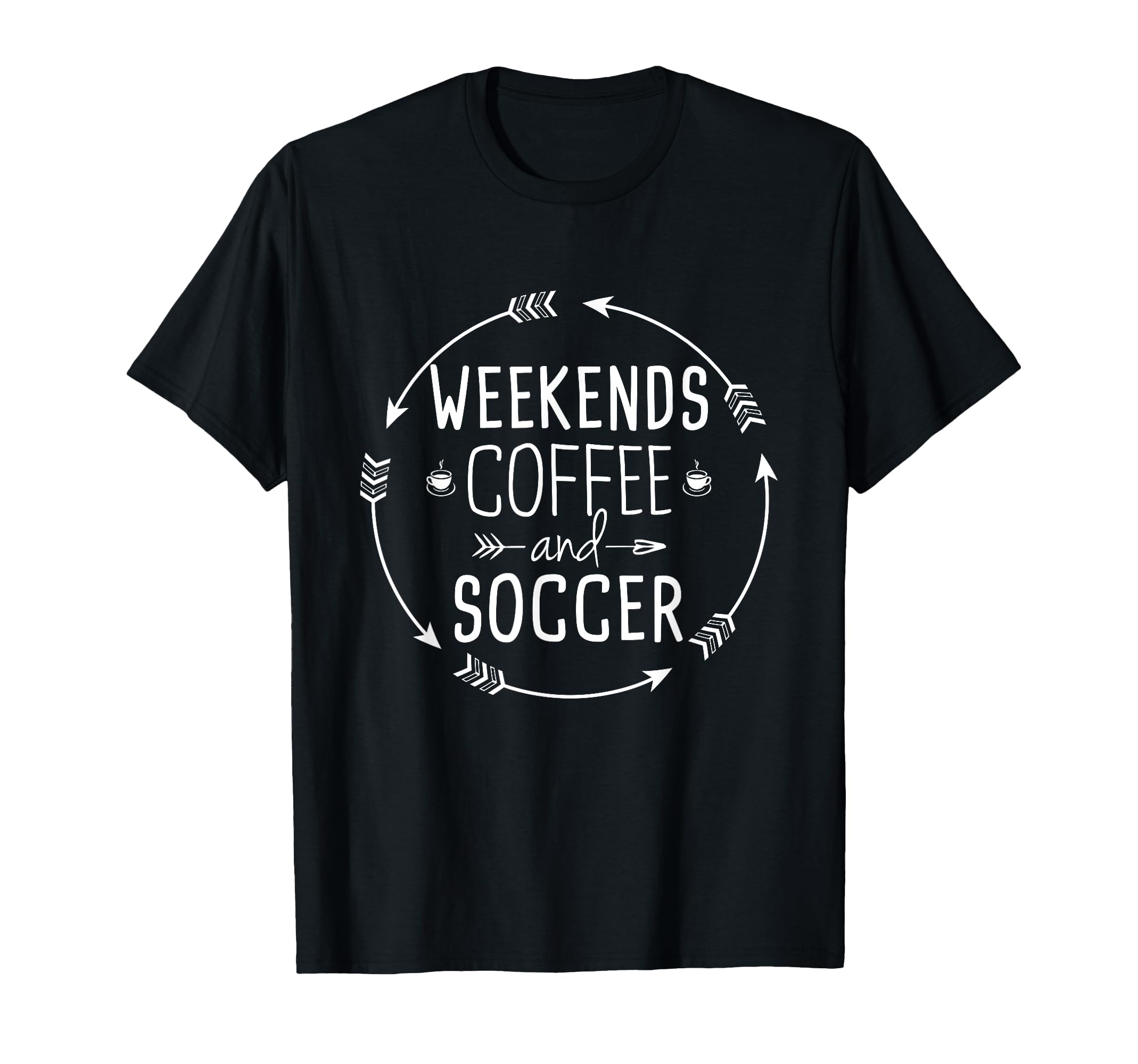 Weekends Coffee And Soccer Mom Life T-Shirt - Aesthetic Graphic Men Women