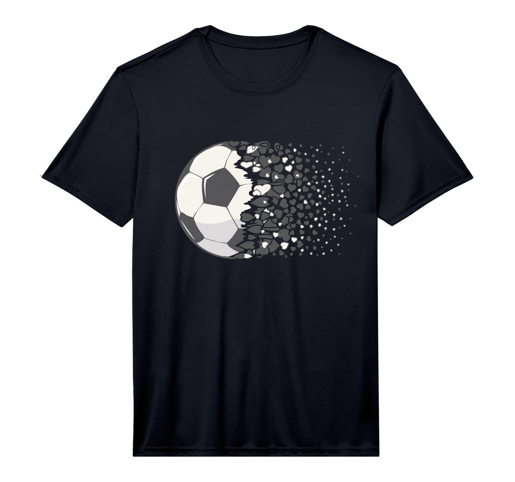 Soccer Soccer Heart Soccer Player T-Shirt - Fun Novelty Design Men Women