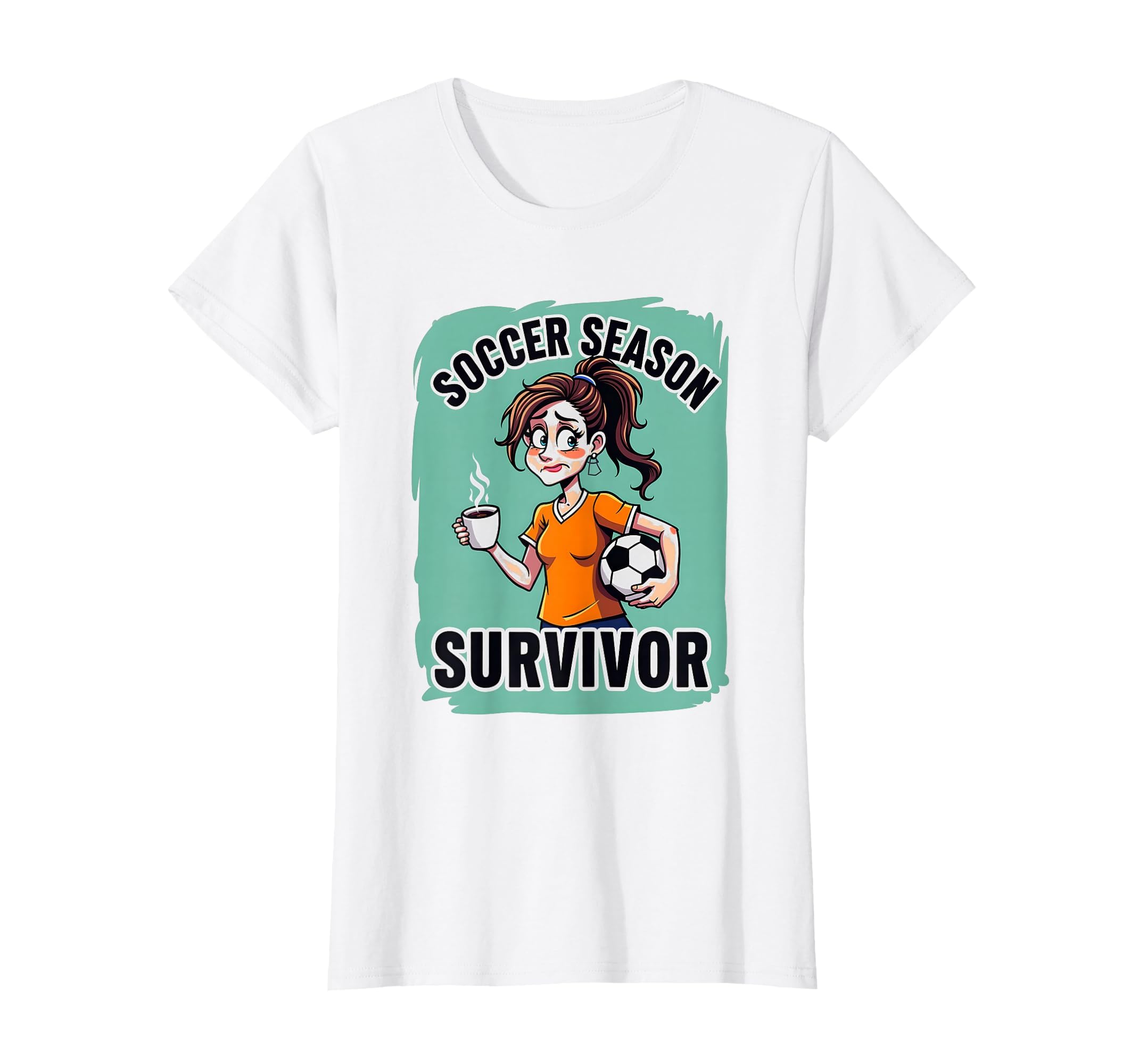Soccer Season Survivor Funny Soccer T-Shirt - Streetwear Style for Adults