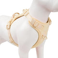 No Pull Dog Harness, Puppy Vest with Front Clip for Small Medium Large Sized Dog(Light Yellow,XL)