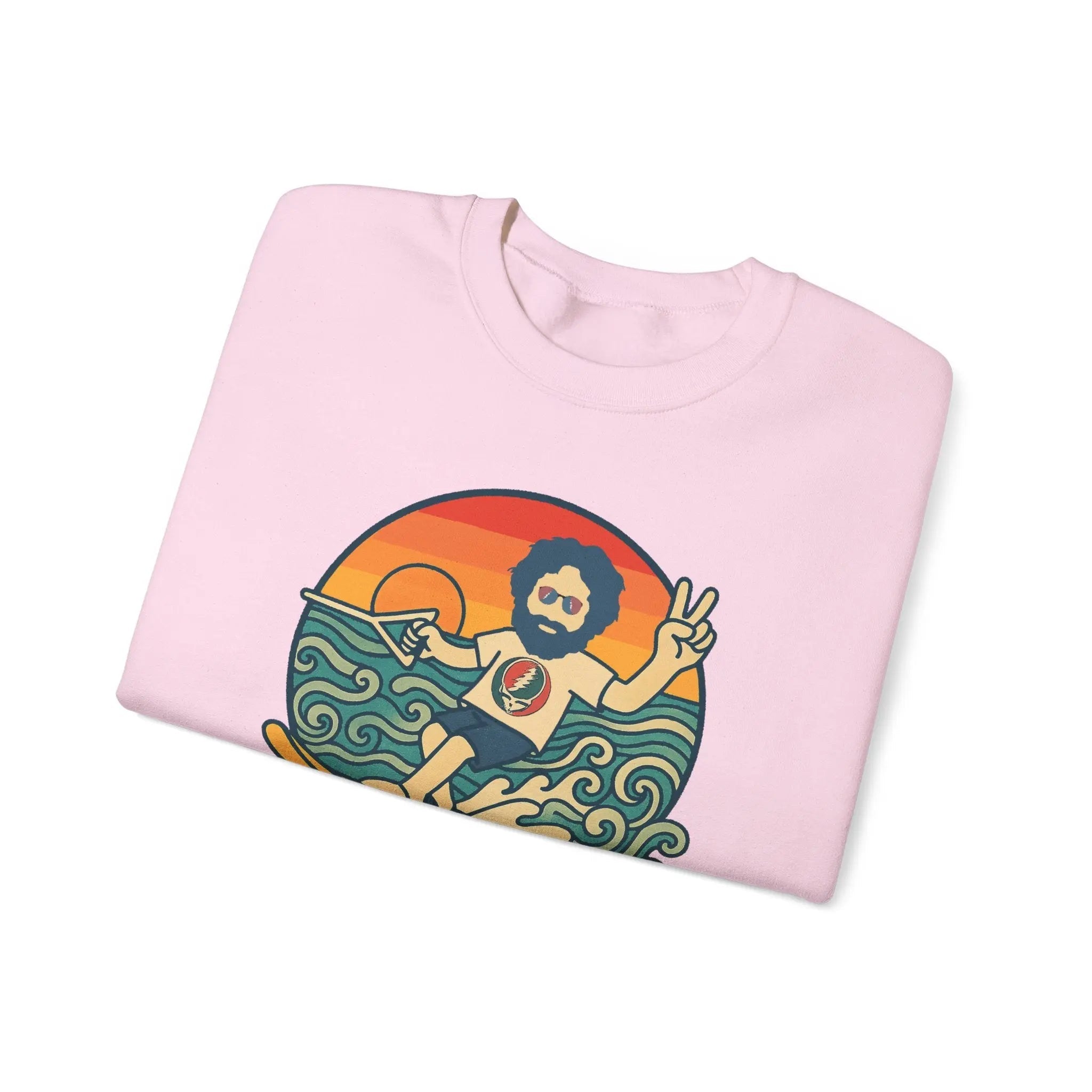 Waterskiin' Jerry Life is dead.® Crewneck