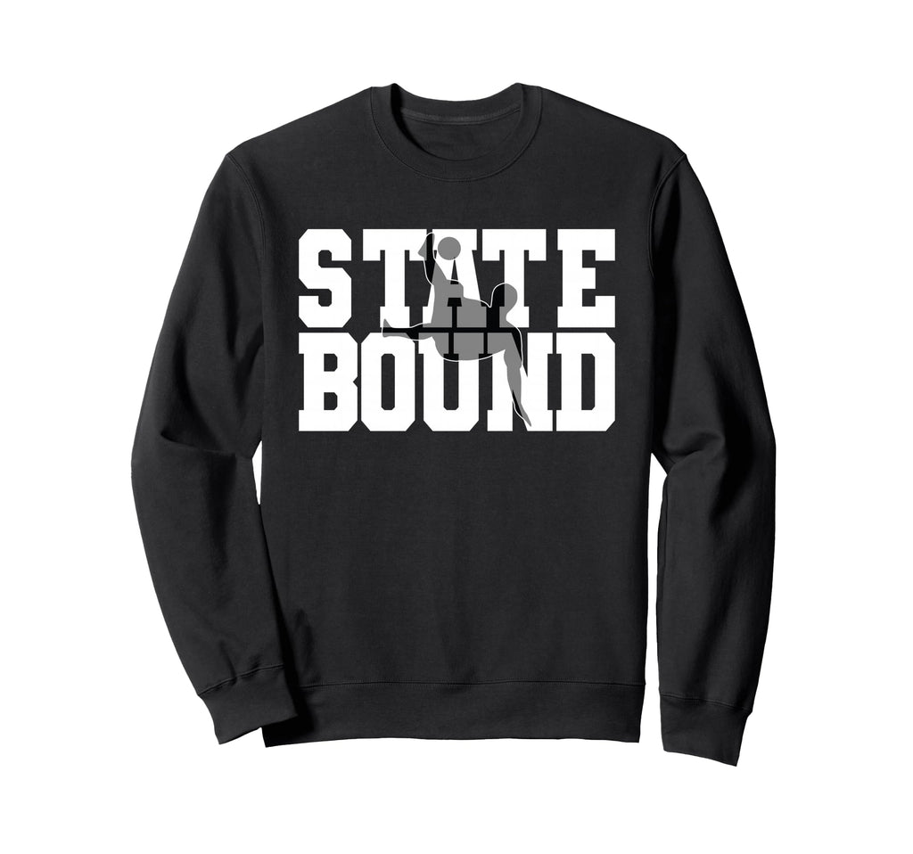 High School Soccer State Bound Art Sweatshirt - Unique Graphic for Adults
