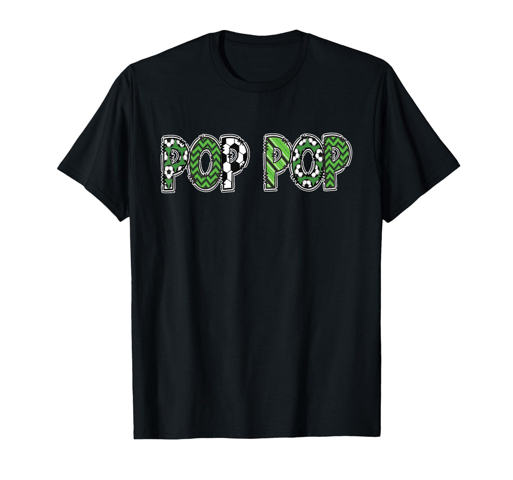 Soccer Grandpa Pop Pop Birthday Party T-Shirt - Custom Art Print Men Women