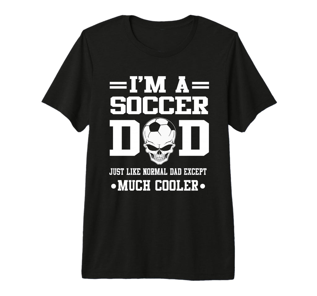 Im Soccer Dad Skull Softball Player T-Shirt - Streetwear Style Men Women