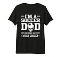 Im Soccer Dad Skull Softball Player T-Shirt - Streetwear Style Men Women