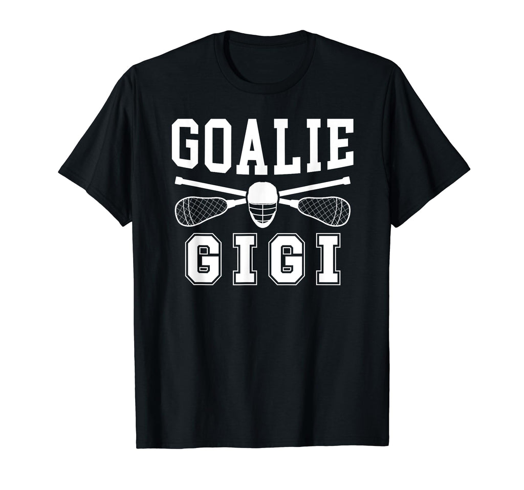 Lacrosse Goalie Gigi Lacrosse T-Shirt - Custom Art Print Men Women