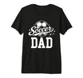 Soccer Dad Soccer Ball Tri Blend T-Shirt - Streetwear Style Men Women