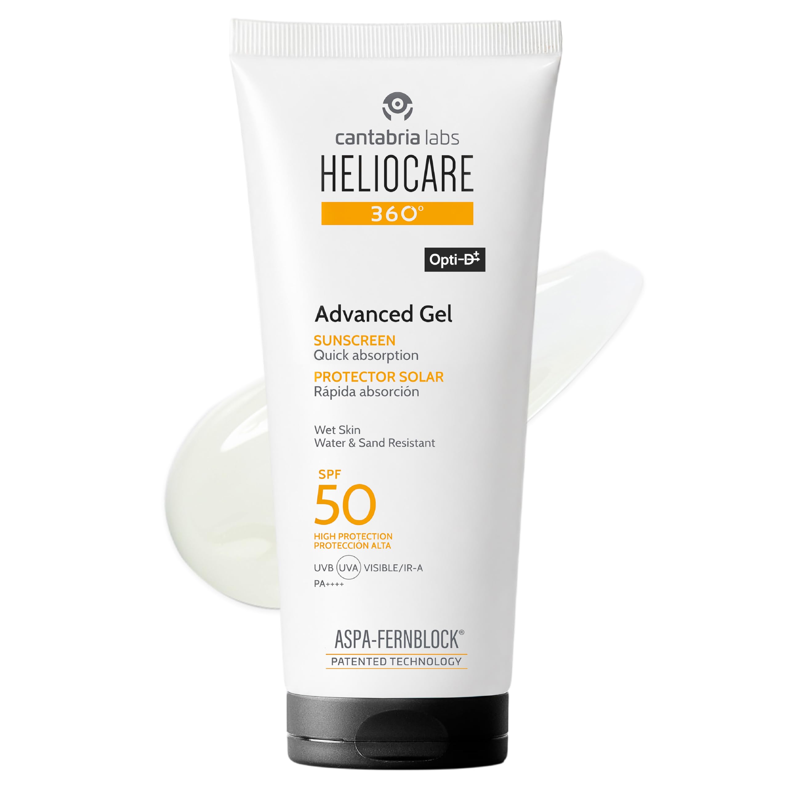 Heliocare Advanced Gel Spf 50 Sunscreen Gel - SPF 50 Protection for Sensitive Skin - 1.69 fl oz