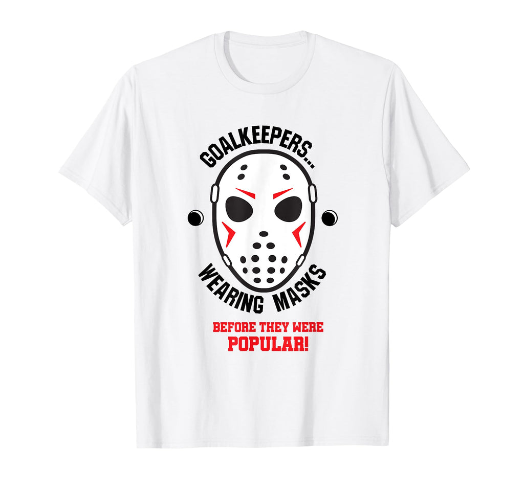 Funny Hockey Goalie Shirts Mask Gift T-Shirt - Aesthetic Graphic Unisex
