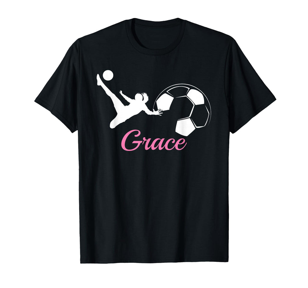 Grace Name Gift Personalized Soccer T-Shirt - Aesthetic Graphic Unisex