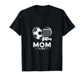 Mom Life Heart Funny Soccer Hockey Mom T-Shirt - Unique Graphic for Adults