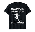 Thats My Grandson Out There Soccer T-Shirt - Unique Graphic Men Women