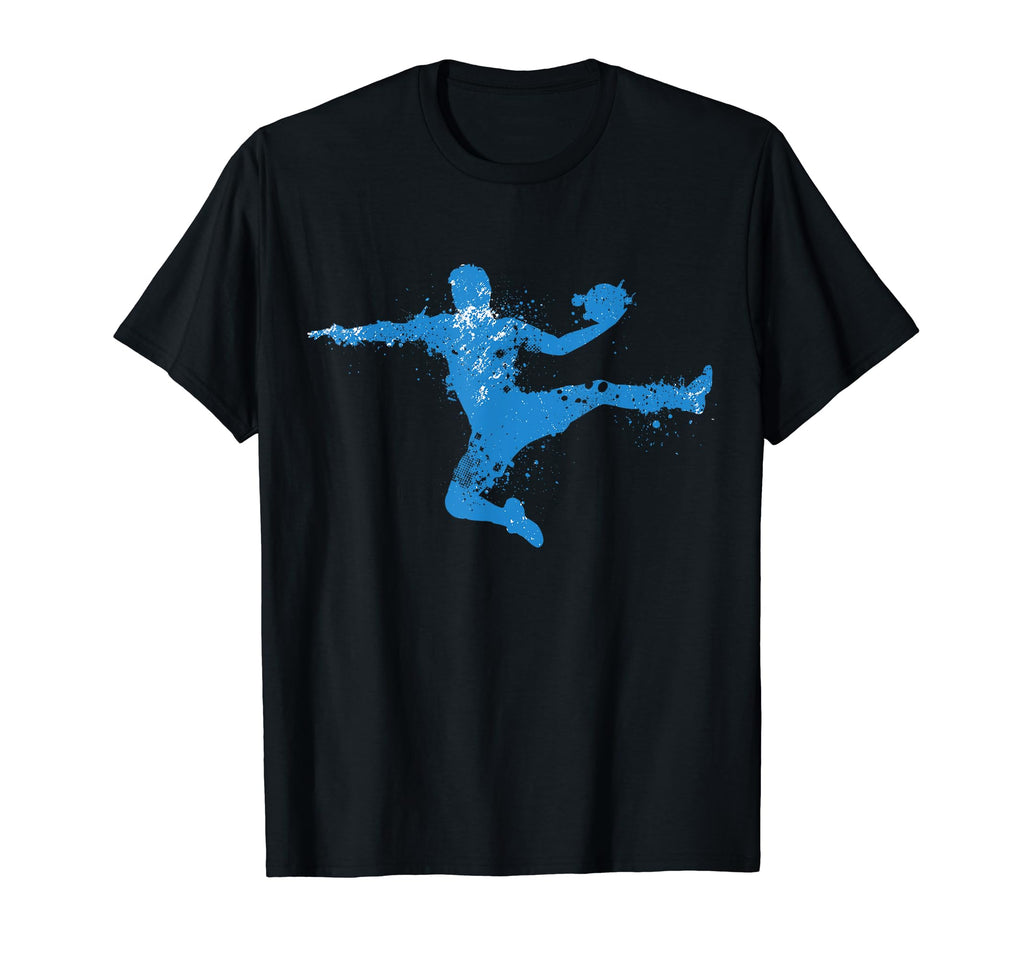 Handball Team Splash Handball T-Shirt - Fun Novelty Design for Adults