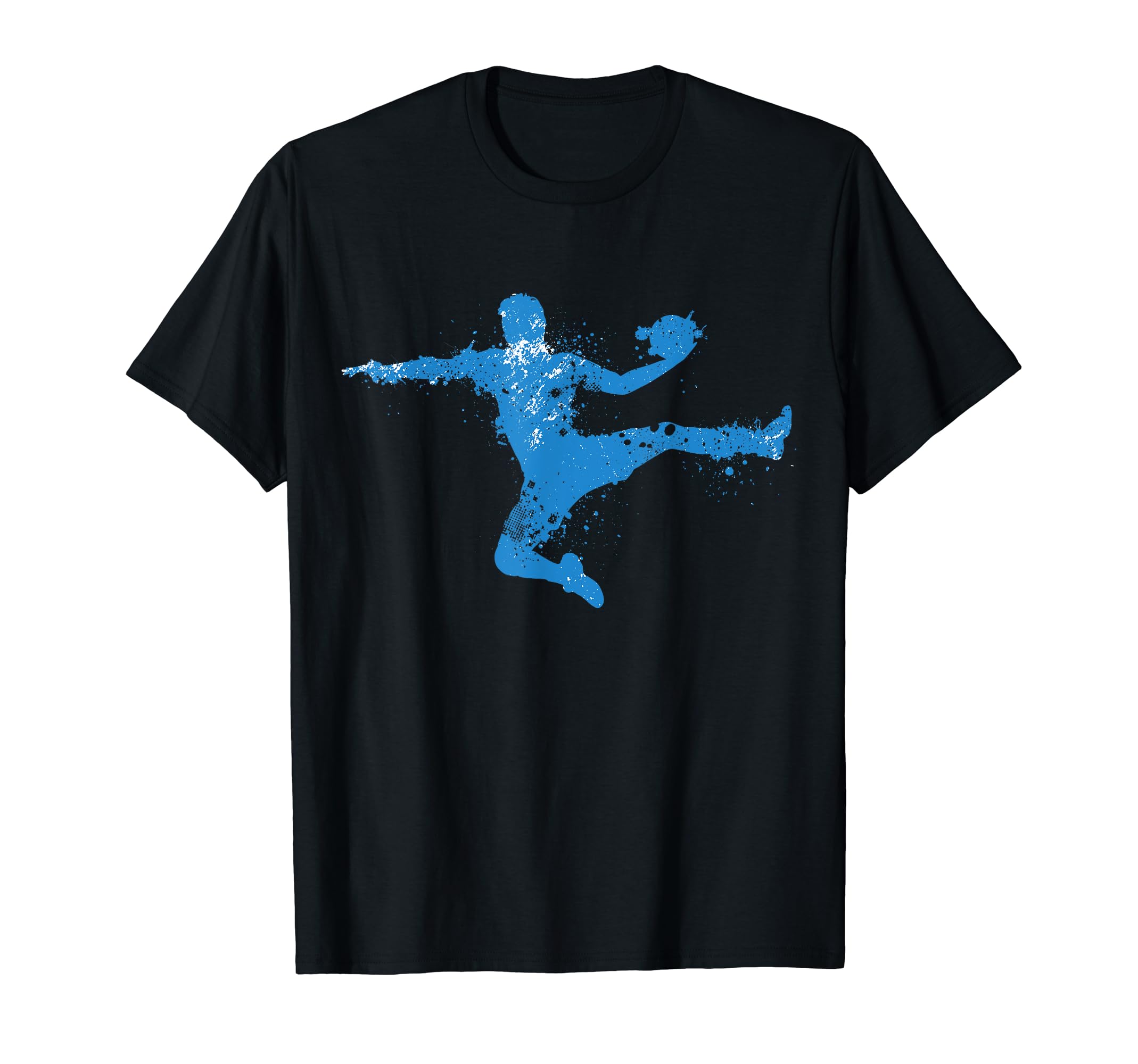 Handball Team Splash Handball T-Shirt - Fun Novelty Design for Adults