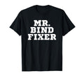 Mr Bind Fixer Coach Gang Wear Black T-Shirt - Custom Art Print Men Women