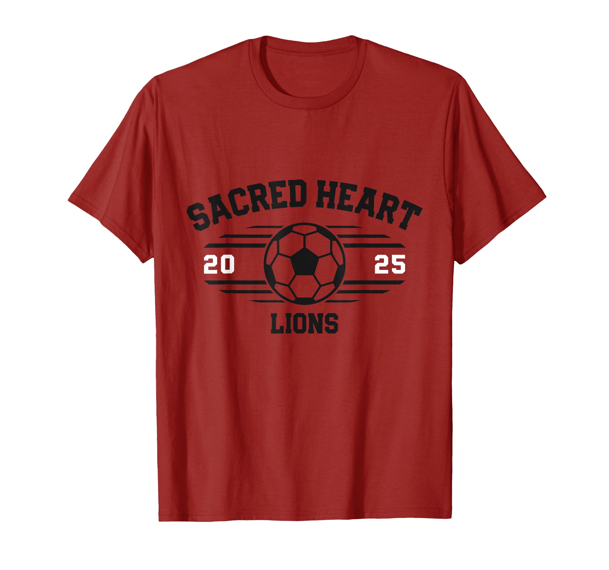 Sacred Heart Lions High School Gear T-Shirt - Unique Graphic for Adults