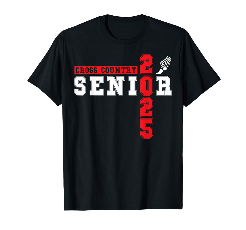 Cross Country Senior Night Senior T-Shirt - Casual Everyday Wear Men Women