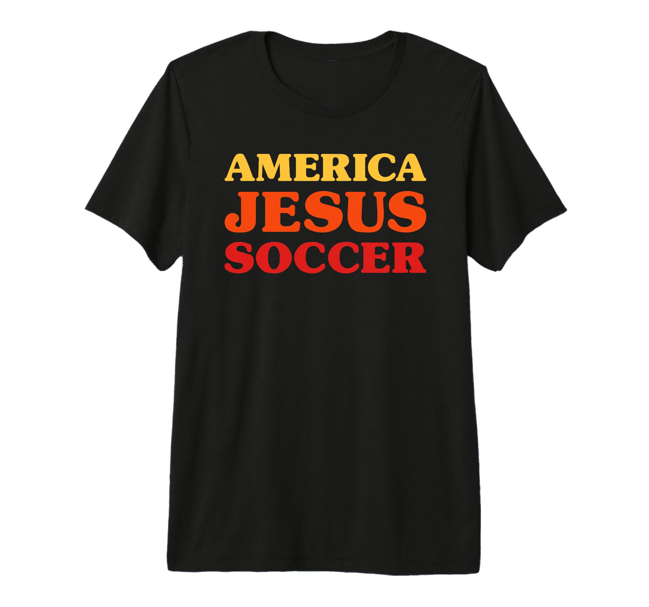 Soccer Player Or Fan I Love Soccer America T-Shirt - Unique Graphic Unisex