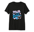 Mom Year Soccer Mom Pride Tri Blend T-Shirt - Minimalist Print Unisex