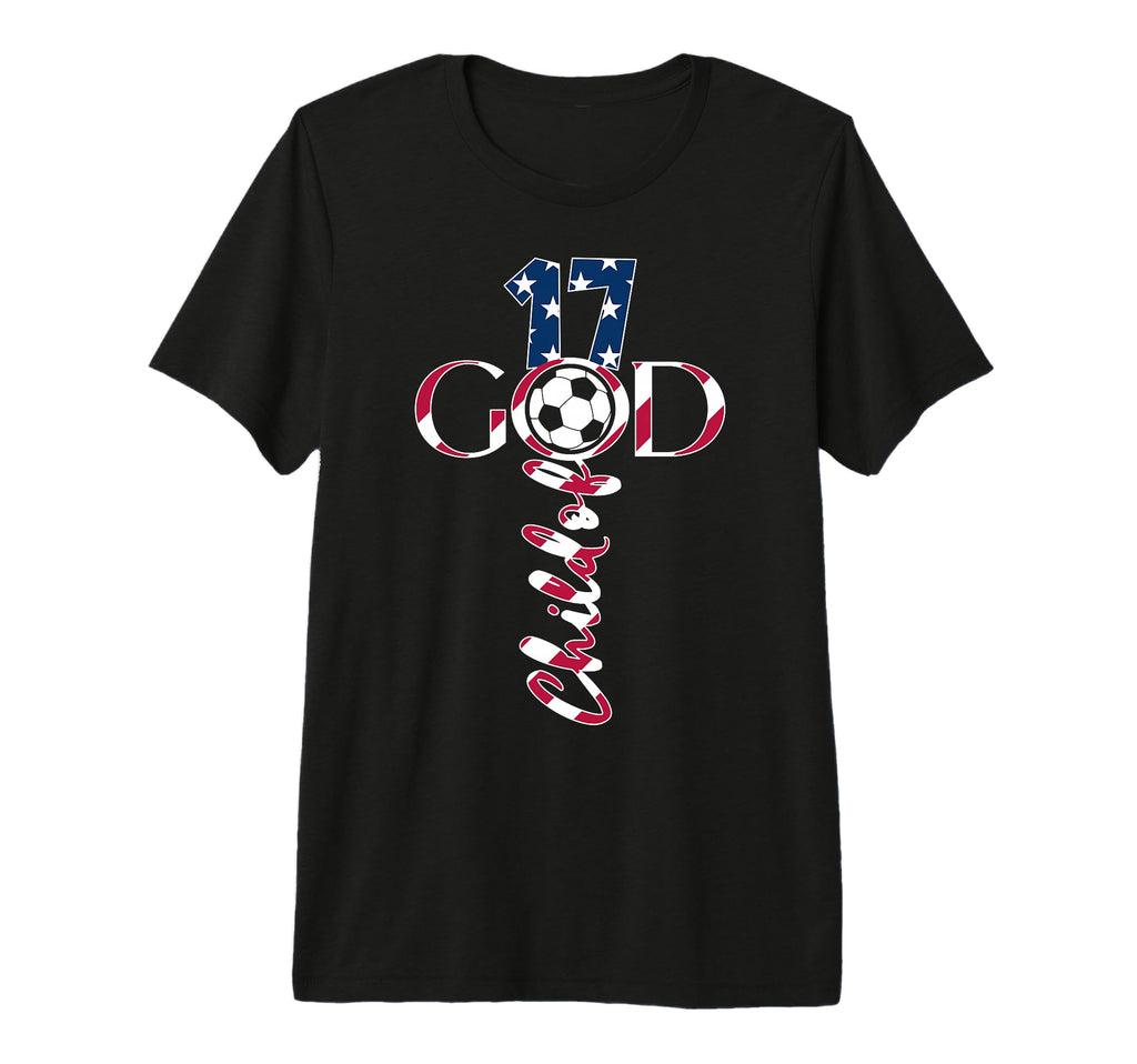 Jesus 17 Years Child God Soccer 17Th T-Shirt - Aesthetic Graphic Men Women