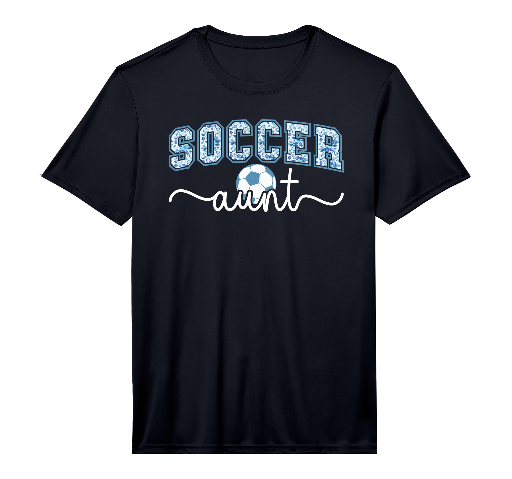 Mens Soccer Aunt Proud Aunt Soccer T-Shirt - Novelty Apparel for Adults