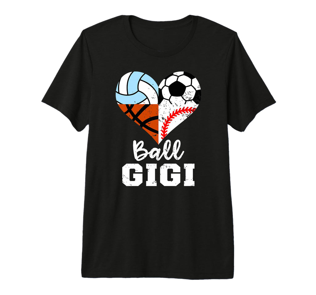 Ball Gigi Soccer Baseball Volleyball T-Shirt - Unique Graphic Men Women