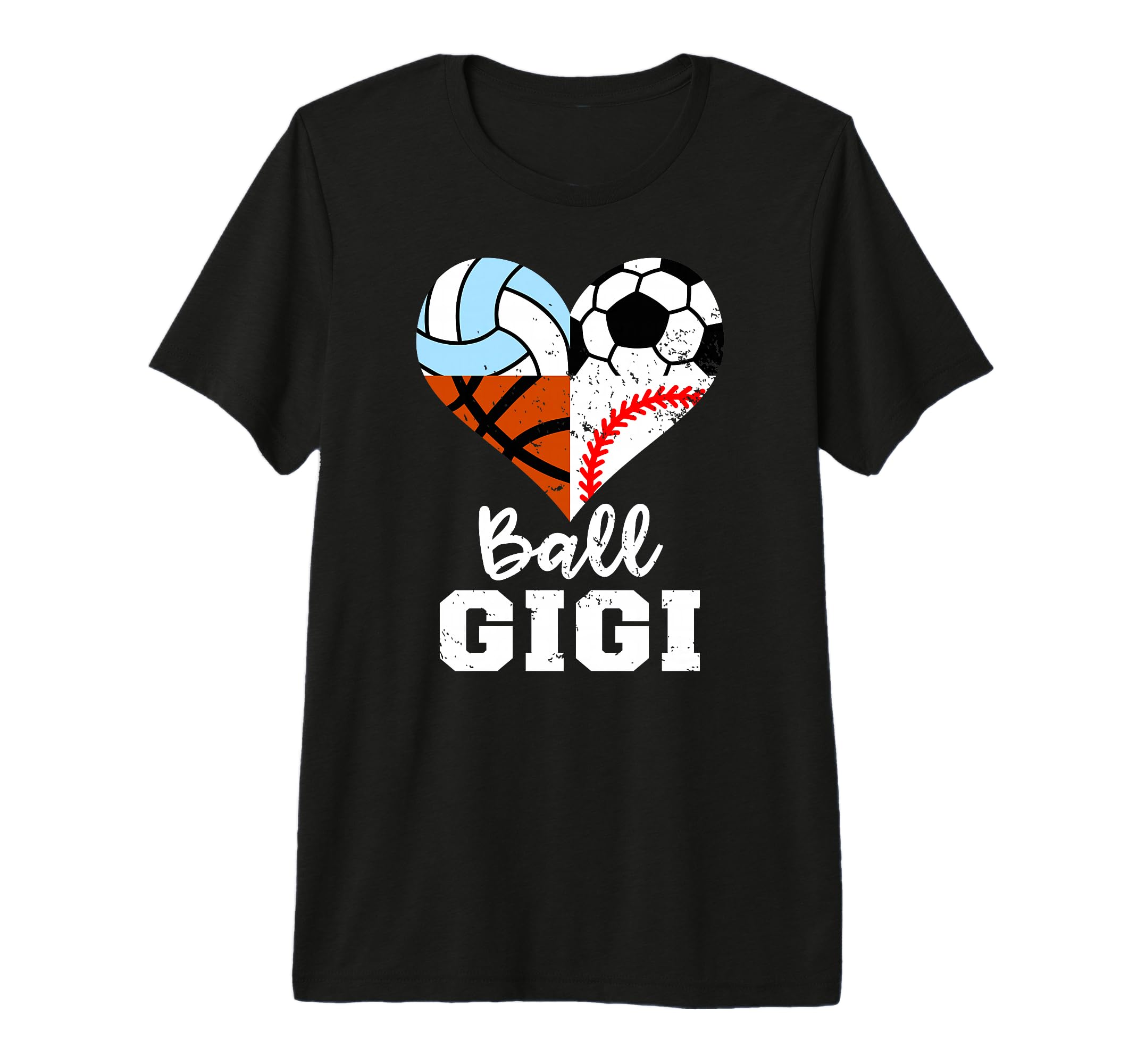 Ball Gigi Soccer Baseball Volleyball T-Shirt - Unique Graphic Men Women