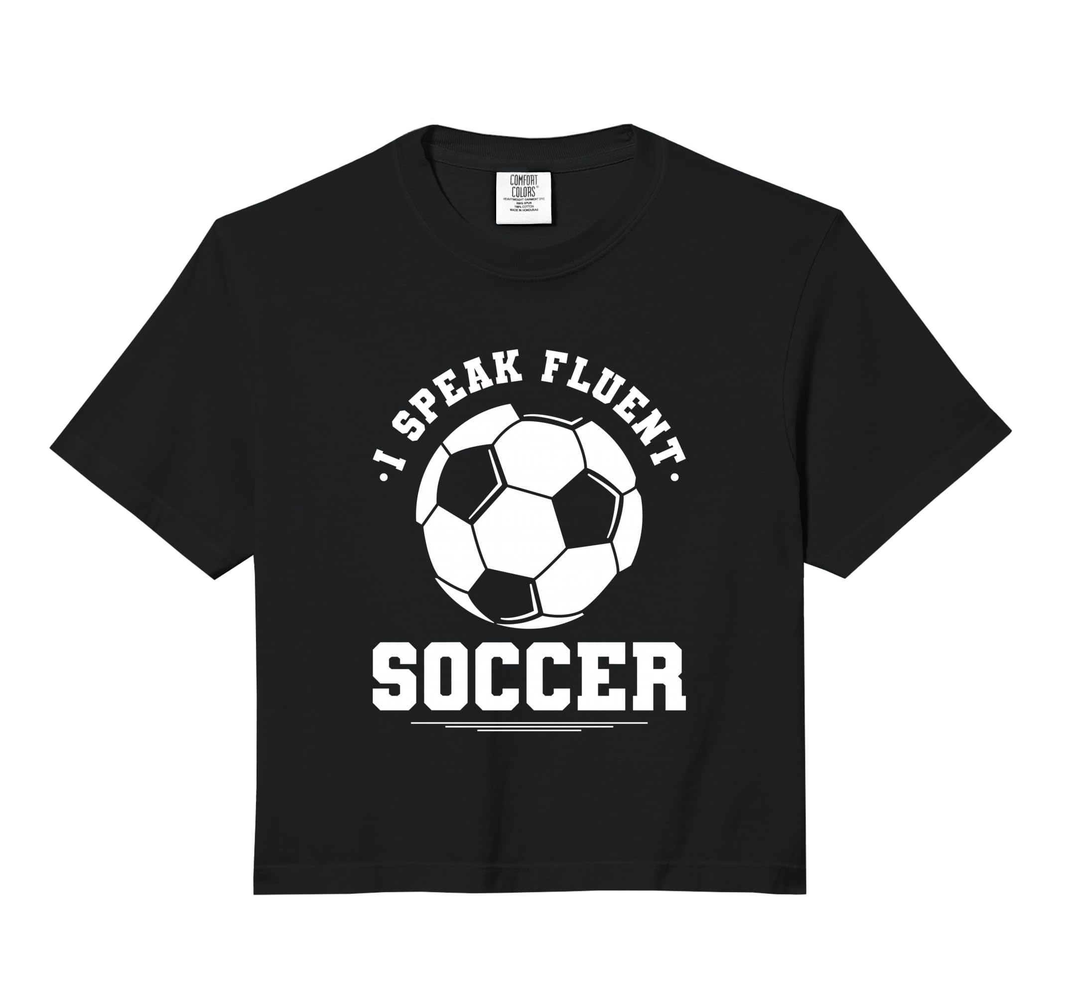 I Speak Fluent Soccer Player Coach Hoodie - Minimalist Print for Adults