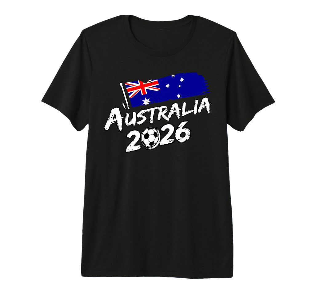 Australia Soccer Football Game T-Shirt - Aesthetic Graphic Men Women
