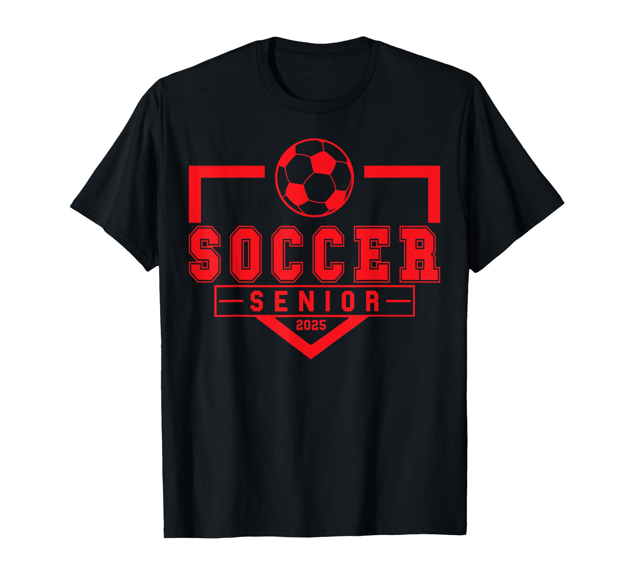 Soccer Senior Night Soccer Senior 2025 T-Shirt - Graphic Print for Adults