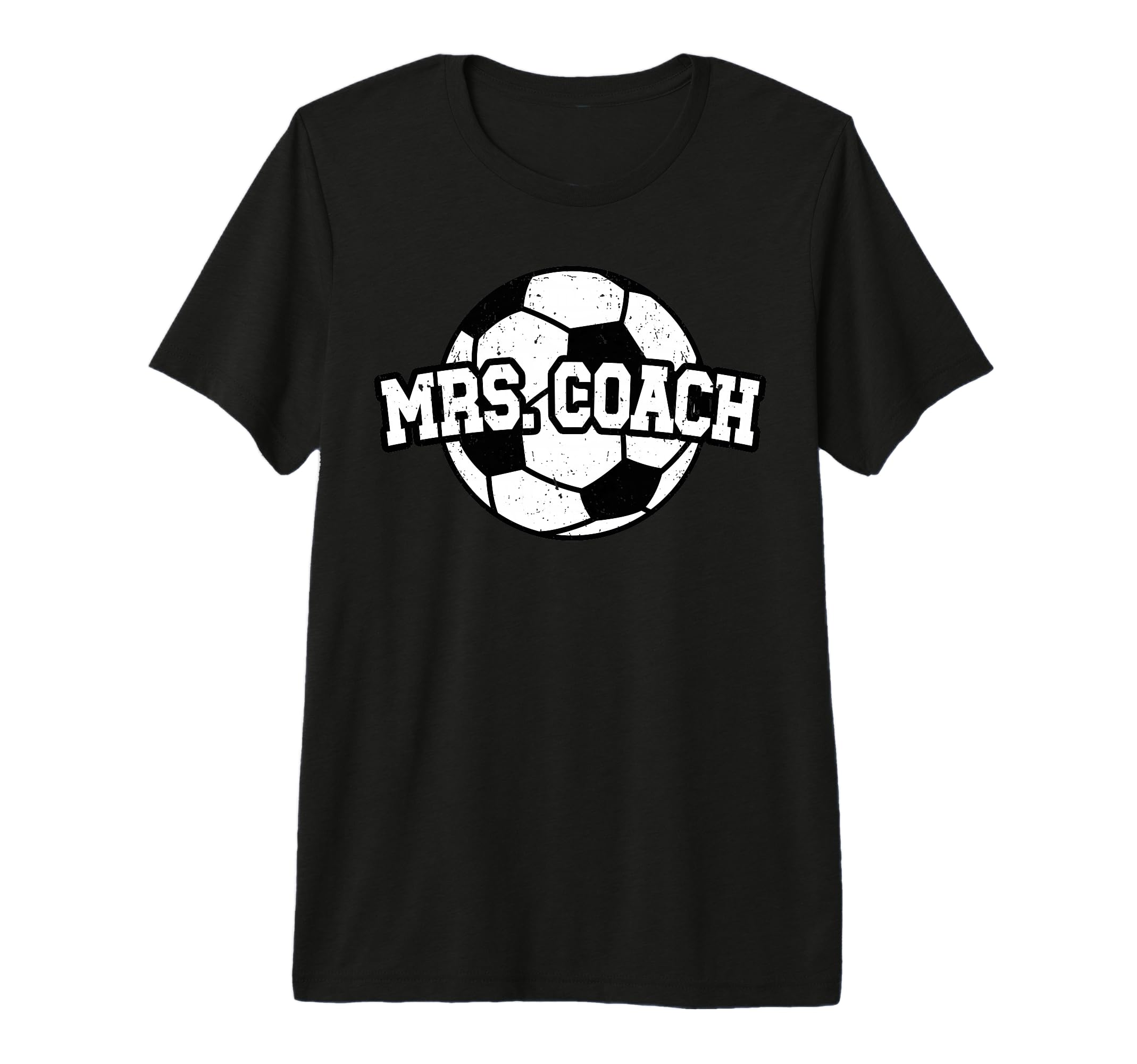 Mrs Coach Soccer Coach Wife Soccer T-Shirt - Trendy Graphic for Adults