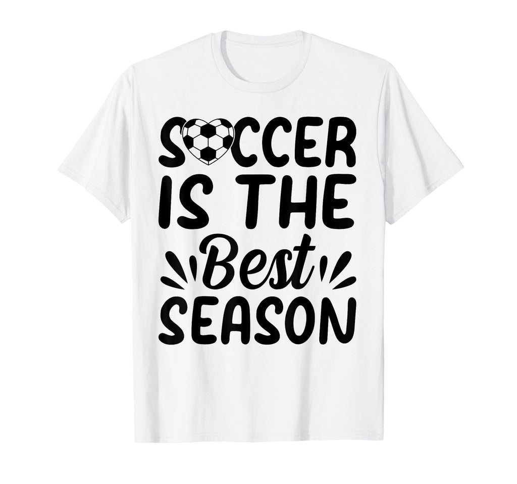 Soccer Is Best Season Soccer Player Soccer T-Shirt - Graphic Print Unisex