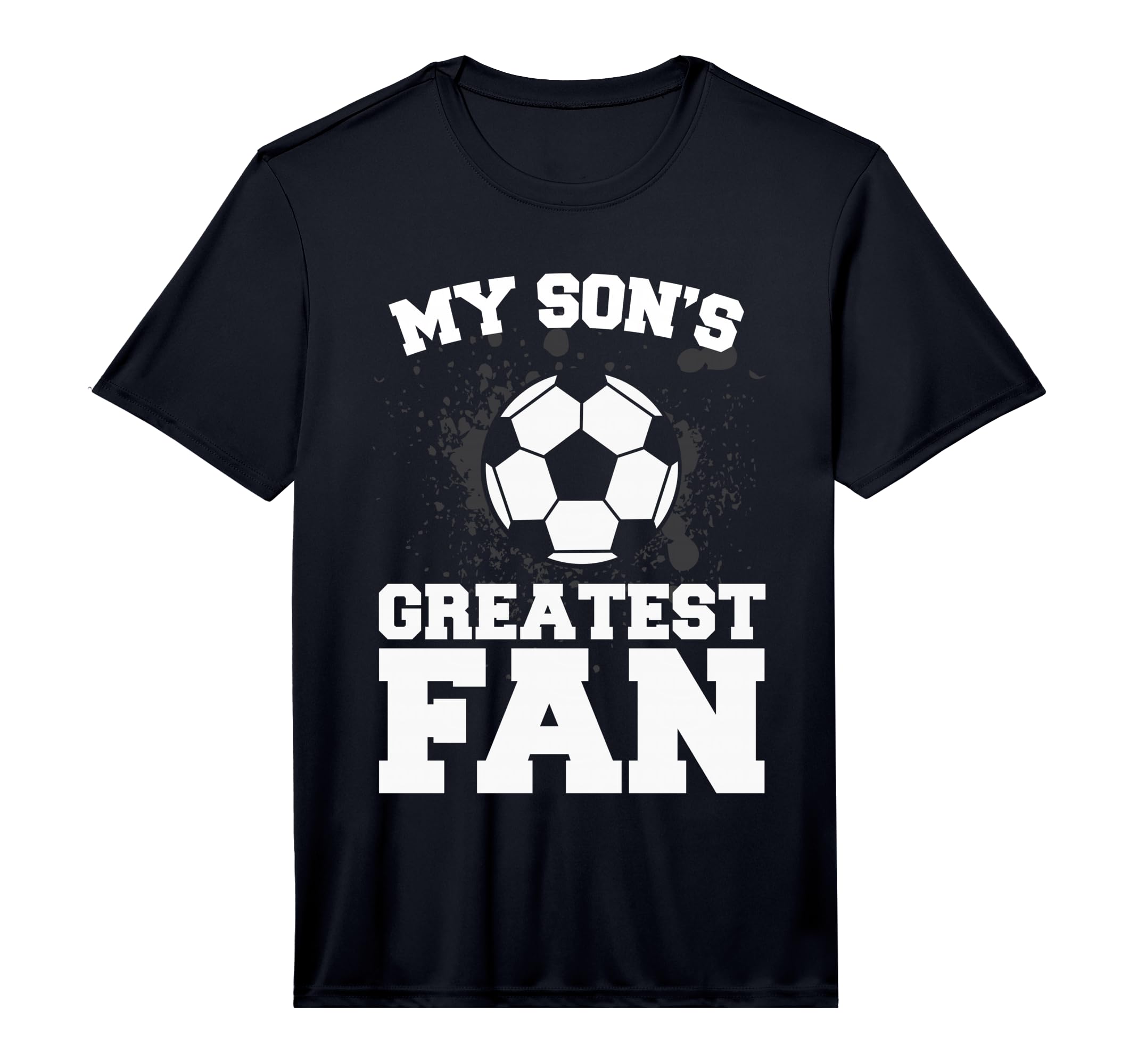 Soccer Mom Or Dad My Sons Greatest T-Shirt - Custom Art Print for Adults