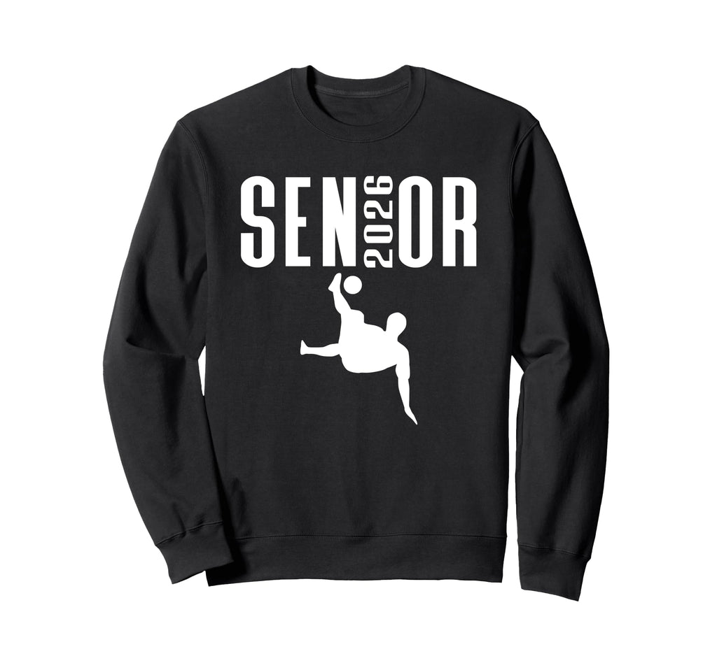 Class 2026 Senior Sports Themed Soccer Sweatshirt - Unique Graphic Unisex