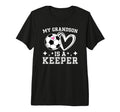 Proud Soccer Keeper Grandma Soccer T-Shirt - Unique Graphic for Adults