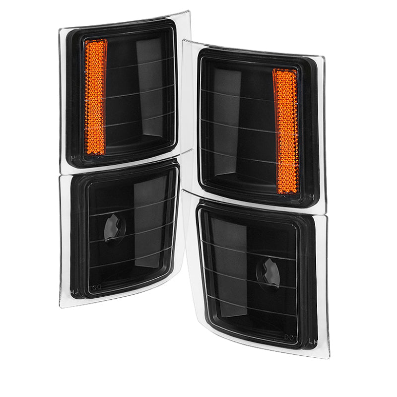 SPYDER Xtune Chevy Suburban 94-98 4 pcs Corner Lights Black CCL-JH-CCK88-BK-AM 5064400