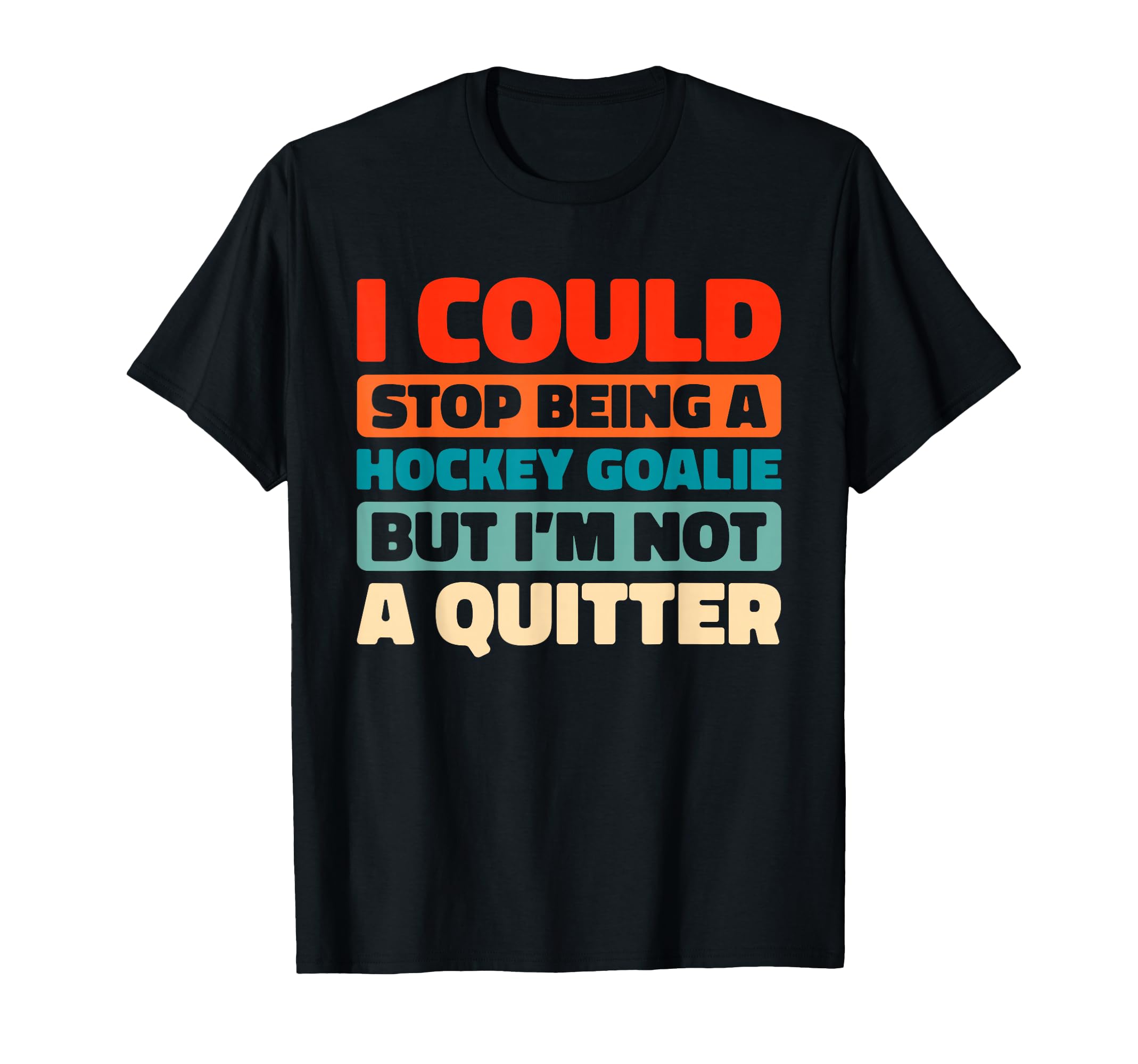 Hockey Goalkeeper Ice Hockey Goalie T-Shirt - Aesthetic Graphic Men Women