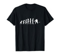 Evolution Ice Hockey Player Winter T-Shirt - Graphic Print for Adults